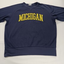 KA Knight Michigan Wolverines Embroidered Mens Pullover Sweatshirt Size L(42-44) image 10