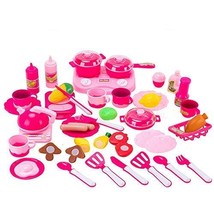 41pcs Set Play Food Toys Children&#39;s Cooking Appliances Pretend Play Toy Kitchen  - £26.61 GBP