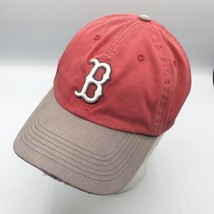 Boston Red Sox B Logo Franchise Blue Red Two Tone Fitted Hat Small Distr... - £19.76 GBP