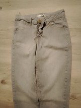 Womens Dp Denim Light Grey Cotton Blend Jeans Uk Size 10 Express Shipping - £12.32 GBP