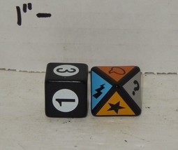 Scene it Seinfeld Edition DVD Board Game Replacement Set of 2 Dice Piece... - $97.01 MXN
