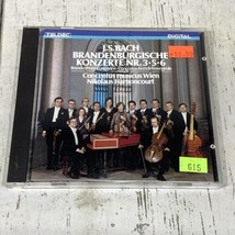 J.S.Bach Brandenburgische Konzerte Nr. 3,5,6 (Teldec) W Germany Smooth Edge CD - £17.15 GBP