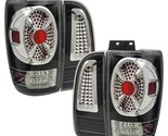 FOUR WINDS MANDALAY 2003 2004 2005 BLACK LED LOOK TAILLIGHTS TAIL LIGHTS... - £307.72 GBP