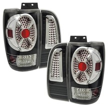 FOUR WINDS MANDALAY 2003 2004 2005 BLACK LED LOOK TAILLIGHTS TAIL LIGHTS... - £305.43 GBP