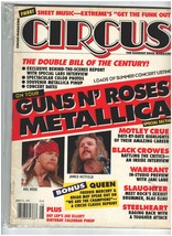 Circus rock magazine August 31, 1992, Gun n&#39; Roses &amp; Metallica special section  - £23.04 GBP