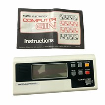 Vintage 1979 Mattel Electronics Computer Gin Handheld Game Console - Tested - $16.34