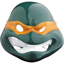 Ninja Turtles Michelangelo Green Orange Mask Tmnt Adult Halloween Accessory - £6.23 GBP