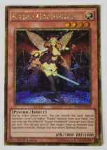 1996 Kozmo Goodwitch Yugioh 1ST Edition Foil Card PGL3-EN025 Gold Secret Rare - $6.99
