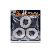 OxBalls Fat Willy 3-Pack Jumbo C*ckrings FLEXtpr Clear - £30.68 GBP