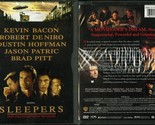 SLEEPERS WS DVD MINNIE DRIVER BRAD PITT KEVEN BACON WARNER VIDEO SNAPCAS... - £6.25 GBP