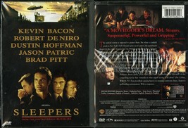 Sleepers Ws Dvd Minnie Driver Brad Pitt Keven Bacon Warner Video Snapcase New - £6.25 GBP