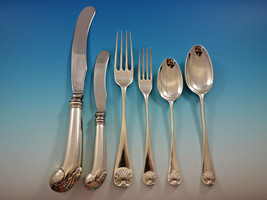 Williamsburg Shell Stieff Sterling Silver Flatware Set 18 Service 114 pc... - £7,043.12 GBP