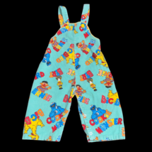Vtg Sesame Street Bert Ernie Cookie Monster Big Bird Overalls Corduroy 1... - $99.99