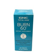 GNC Total Lean Burn 60 - 60 Tablets Exp 4/25 - £19.25 GBP