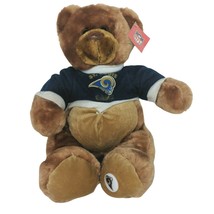 Good Stuff NFL Rams Football Teddy Bear Plush Stuffed Animal 14.5&quot; - £15.48 GBP