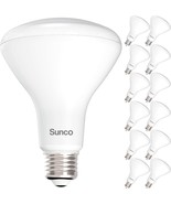 Sunco 12 Pack Br30 Light Bulbs Led, Recessed Can Light Bulbs,, Bedroom Ul. - $735.66 MXN