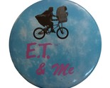 Vintage 1982 Universal Studios E.T. &amp; Me Movie Pin Button 2 1/4&quot; Bag1 - $2.92