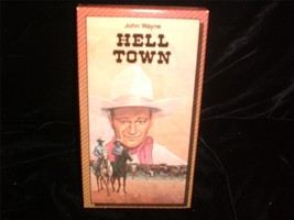 VHS Hell Town 1937 (Born to the West)  John Wayne,Marsha Hunt,Johnny Mack Brown - £5.59 GBP