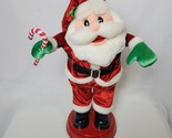 Gemmy Animated Spinning Dancing Santa Claus Sings Yall Ready for This Sp... - $39.59