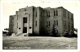 RPPC Glacier County Court House Cut Bank Montana MT UNP Postcard S20 - £15.51 GBP