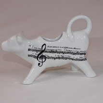 Vintage Porcelain White &amp; Black Cow Creamer Rare Cool Vintage Item To Own &amp; Use - £6.97 GBP