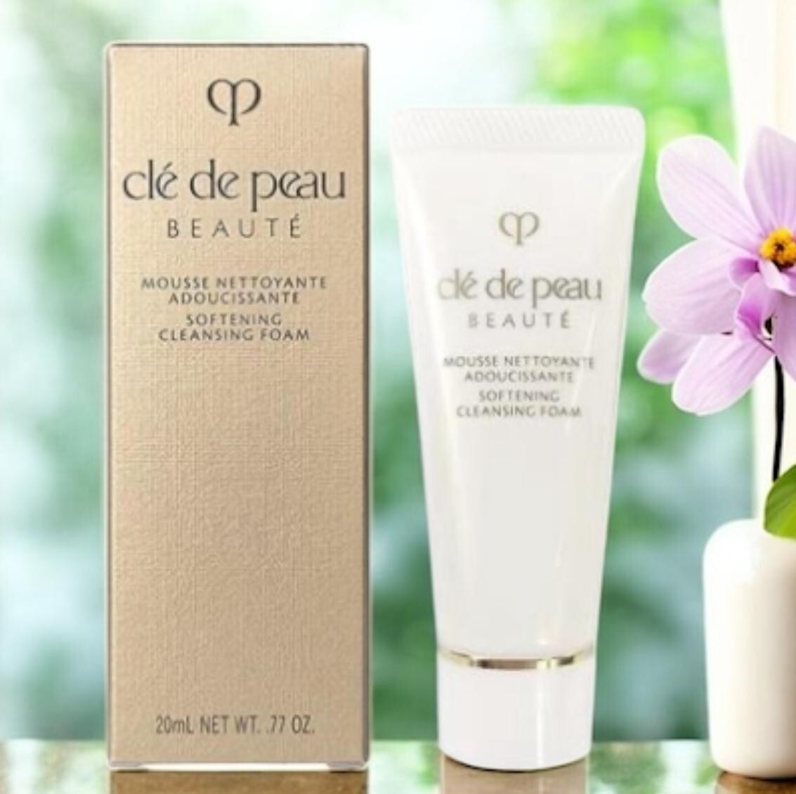 Cle De Peau Beaute Softening Cleansing Foam 20mL / .77oz - $19.31