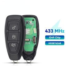 KEYYOU KR55WK48801 Remote Car Key For  Focus C-Max Mondeo Kuga Fiesta B-Max 433/ - £77.01 GBP