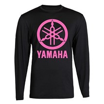 Pink Yamaha Racing Black Long Sleeve Tee Yzf R1 R6 Yfz Banshee (2XL) - £18.04 GBP