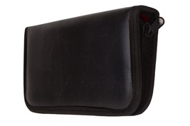 SALON BARBER PU LEATHER TRAVELING CASE HOLDER POUCH For Scissors Etc - $19.79
