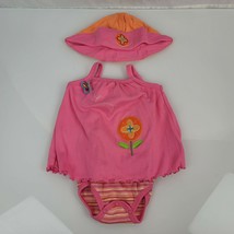 CW Carters Pink Dress Bodysuit Hat Set Lot Summer Spring Baby Girl 3-6m NWOT - £9.37 GBP