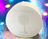 Riki Graceful Round Handheld 7x LED Magnifying Face Mirror New In Box RV... - $98.99