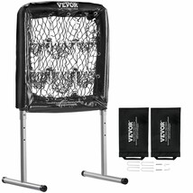 VEVOR 9 Hole Baseball Net, 28"x27" Softball Baseball Training Equipment for Hitt - $140.49