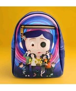 Loungefly CORALINE Cosplay Zip Closure Mini Backpack - £98.19 GBP