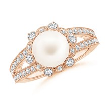 Authenticity Guarantee

ANGARA Freshwater Pearl and Diamond Ring with Floral ... - $1,403.10