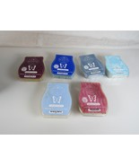 Lot of 6 Scentsy Wax Bar Lot Scented Melts.  Used Lot 4 Partial 2 Full - $214.77 MXN