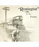 1895 Remington Arms Co Bicycle Victorian Transportation Advertisement 5 x 7 - $494.76 MXN