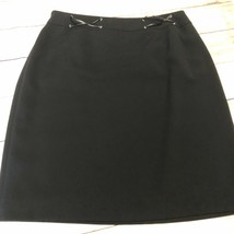 Jones New York Women&#39;s Skirt Black Size 12 - £5.34 GBP