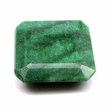 384.2Ct Natürlich Brasilianischer Grün Smaragd Quadrat Cut Facettiert Edelstein - £103.01 GBP