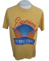 Anvil Authentic Pigments T Shirt vintage Freemont Street Las Vegas L USA single - £29.27 GBP