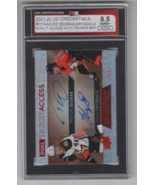 21/22 UD Credentials Trevor Zegras / Jamie Drysdale Dual Auto #DTAAD-DZ ... - $1,387.39 CAD