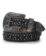 BELTROAD Rhinestone Belt Goth Belt Bling Belts for Women and Men Western... - $49.49