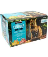 Kirkland Signature Canned Cat Food, Chunks in Gravy, Variety Pack, 3 Oz ... - $56.78 CAD
