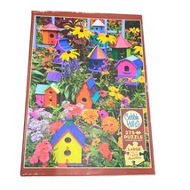 Birdhouses Jigsaw Puzzle Large 275 pieces Cobble Hill 18" x 24" - $11.88