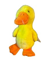 TY Beanie Buddy - QUACKERS the Duck (9.5 inch) - MWMTs Stuffed Animal Toy - £11.79 GBP