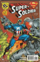 Super Soldier #1 ORIGINAL Vintage 1996 DC Marvel Comics Amalgam - £10.11 GBP