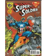 Super Soldier #1 ORIGINAL Vintage 1996 DC Marvel Comics Amalgam - £10.05 GBP