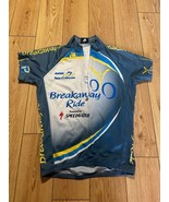 Specialized Amgen CYCLING JERSEY Men&#39;s Small BREAKAWAY FROM CANCER Short... - $26.18