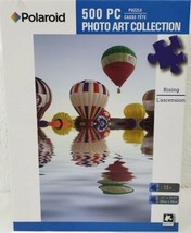 Polaroid Puzzle 500 Pcs Photo Art Collection Hot Air Balloon 11&quot; x 18.25&quot; - $24.94