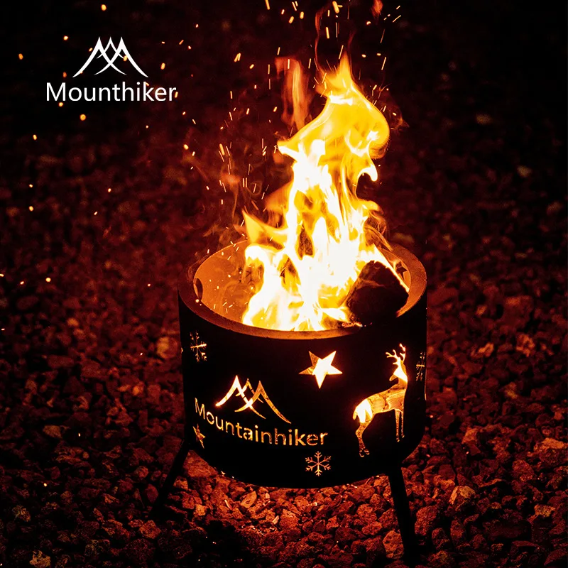 firewood barrel tea water for heating charcoal stove picnic bbq mountainhiker elk star thumb200
