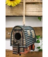 Rustic Western Country Camper Trailer Cabin Birdhouse Tree Hanging Bird ... - $46.17 CAD